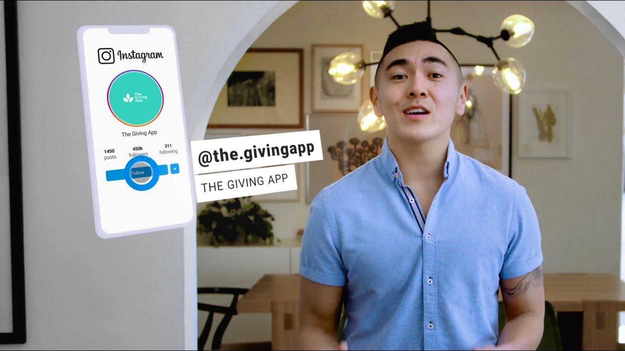 Photo of The Giving App & Founder